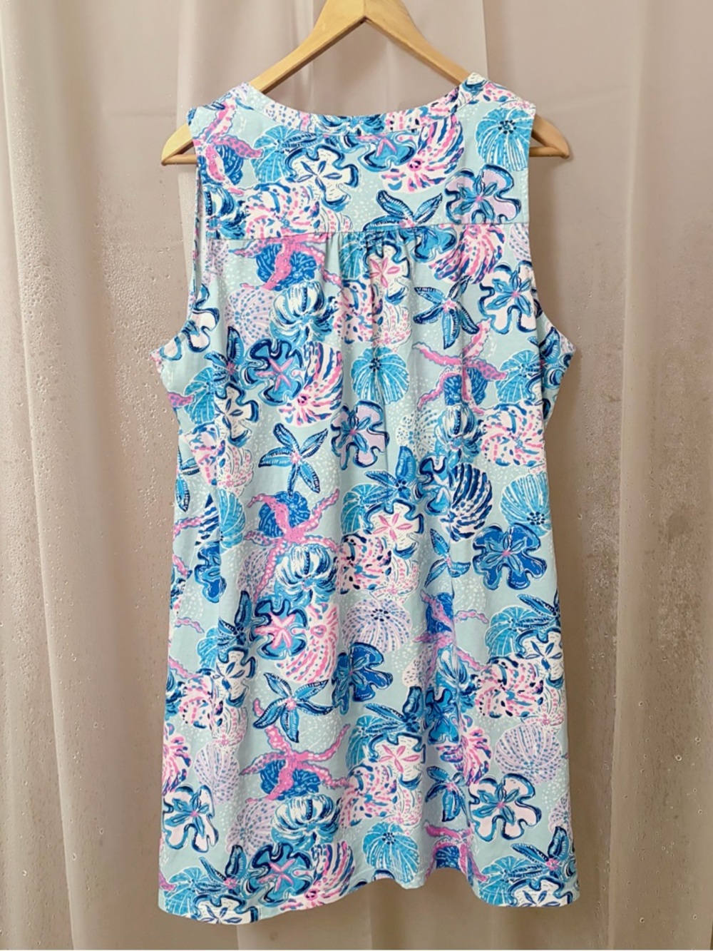 Lilly Pulitzer Bahama Beachcomer Print Sleeveless Dev Dress - Picture 2 of 7